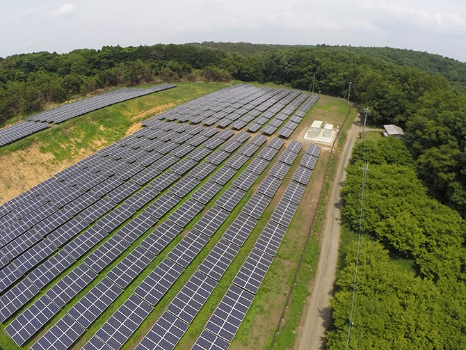 栃木県 野立て（1,155kW）