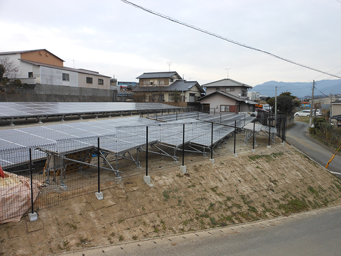 太陽光施工事例